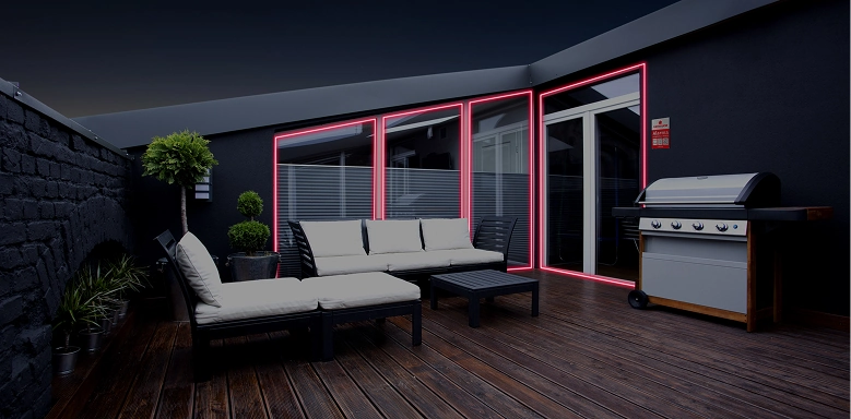 Alarmas para áticos y bajos