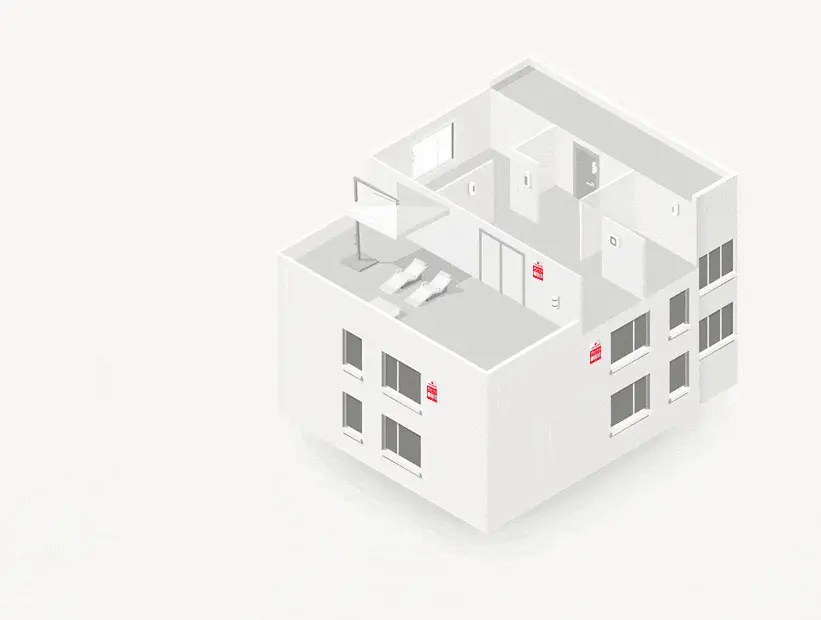 Piso - Placas disuasorias