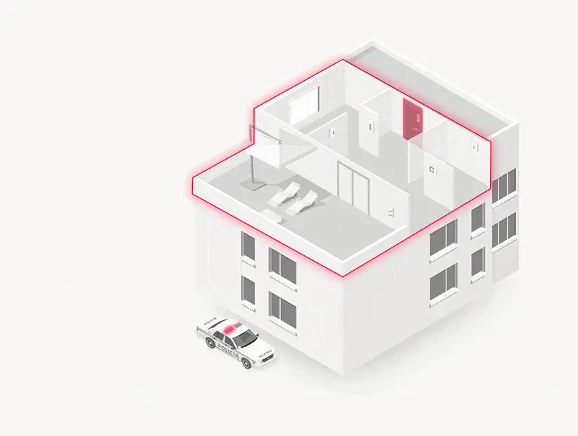 Piso - Aviso a Policía